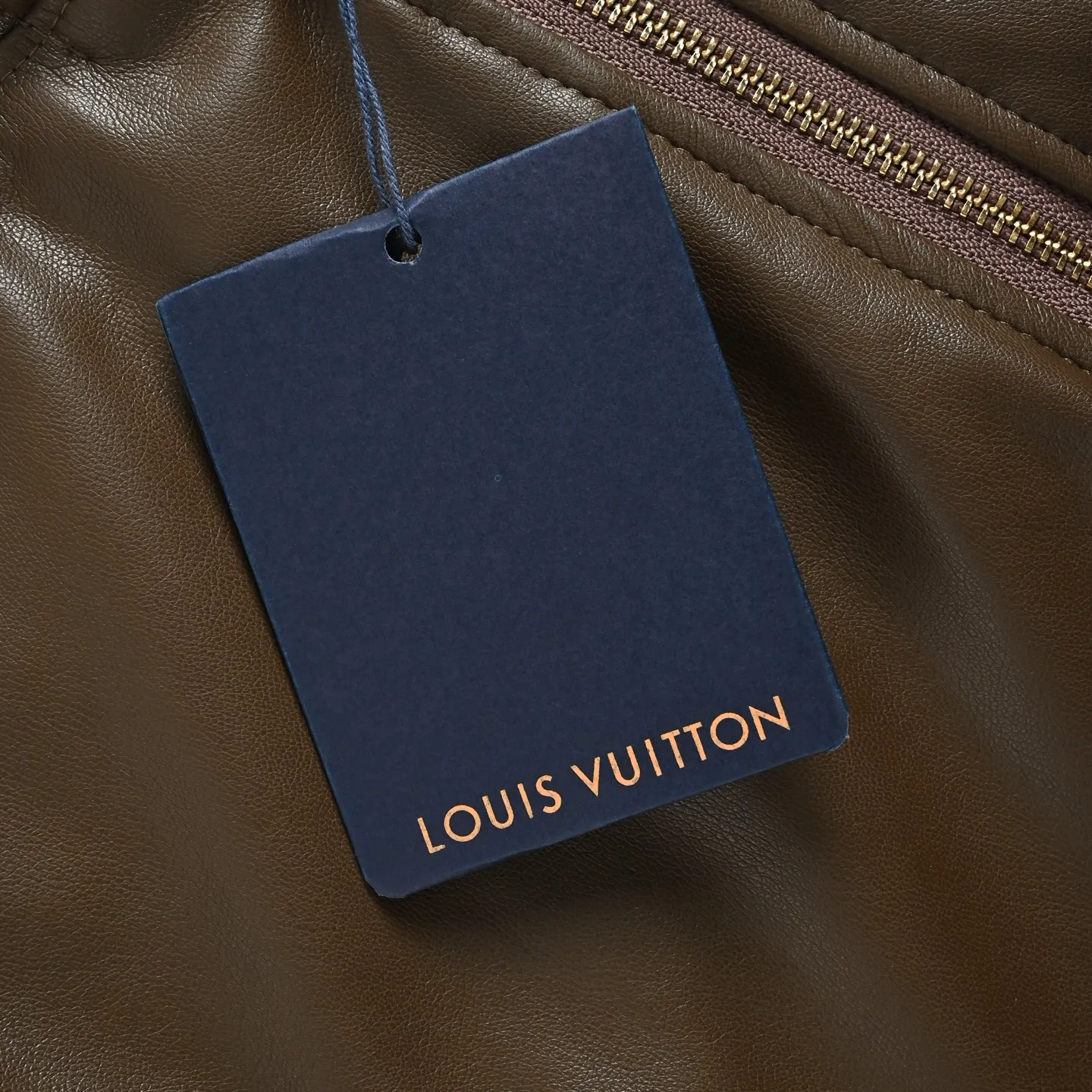 Louis Vuitton/Louis Vuitton checked leather double-sided vest